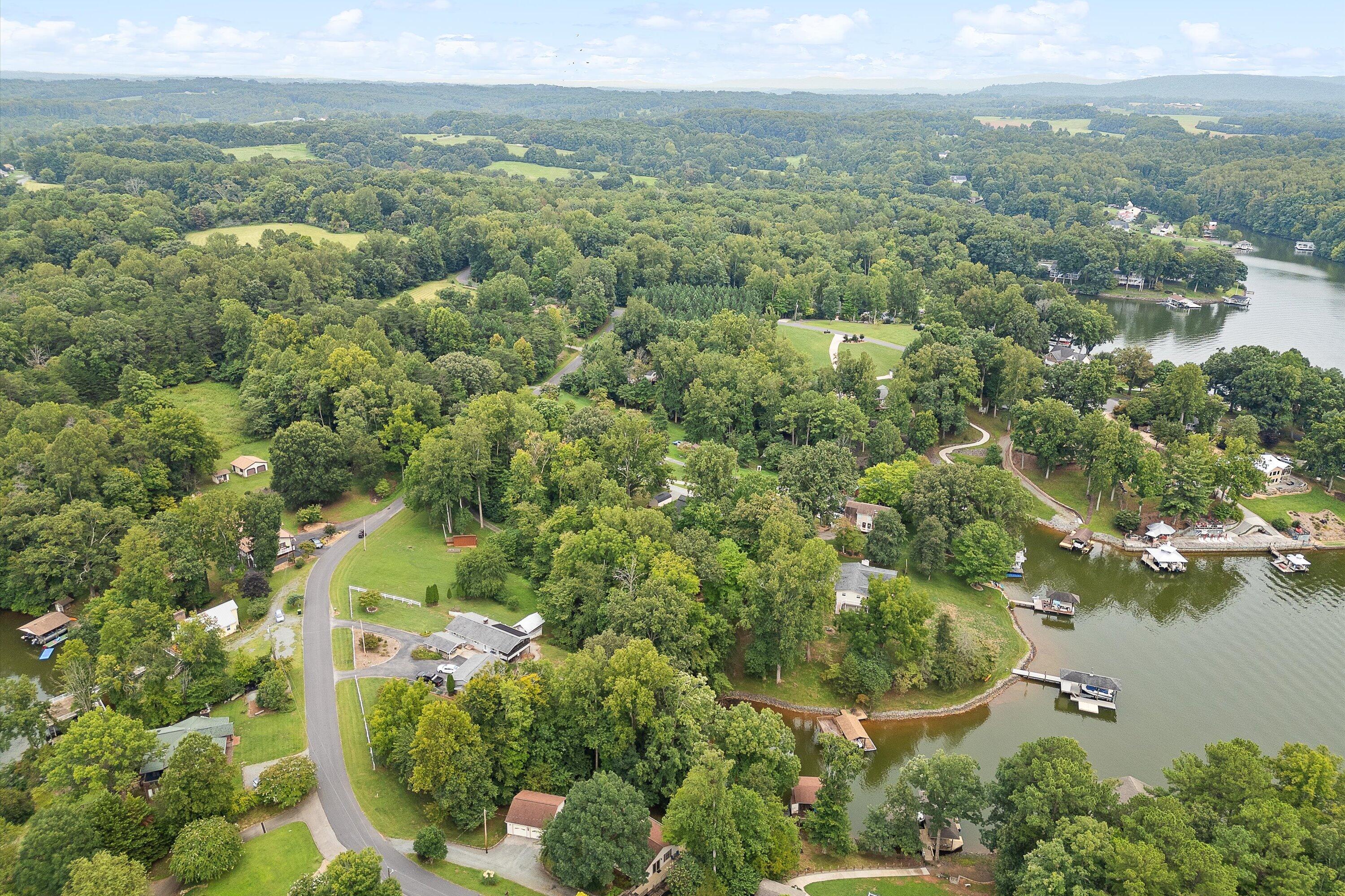 259 Brooks Point Lane Union Hall, VA 24176 - Photo 44 of 59 an aerial view of forest