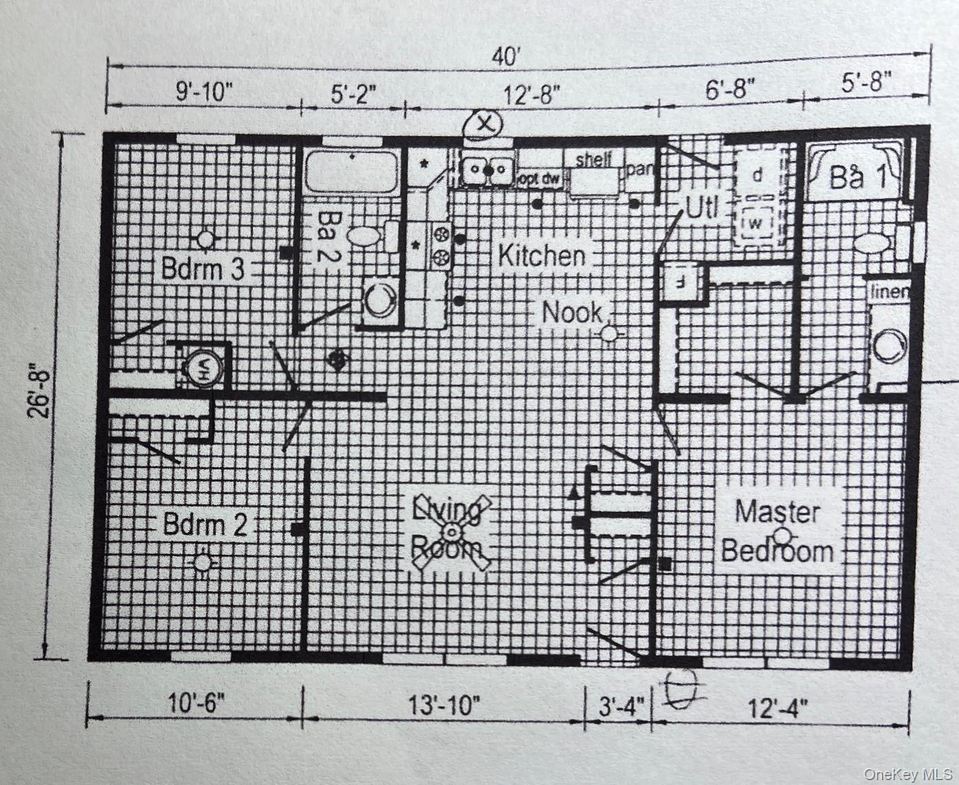 2898 Rte 9W New Windsor, NY 12553 - Photo 14 of 14 View of floor plan / room layout