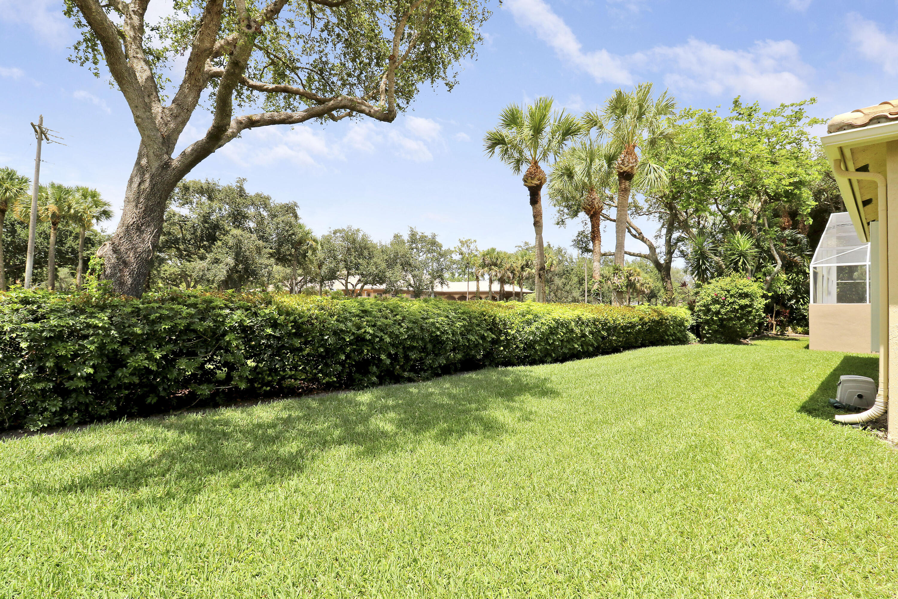 6565 Garde Road Boynton Beach, FL 33472 - Photo 22 of 54 a view of a yard with an trees