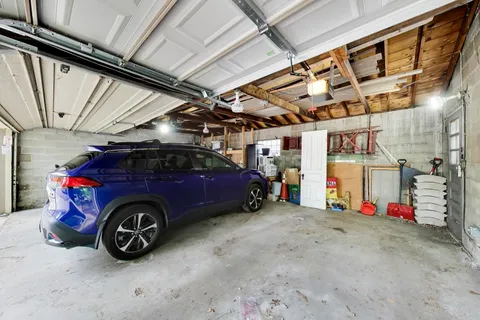 a view of parking garage