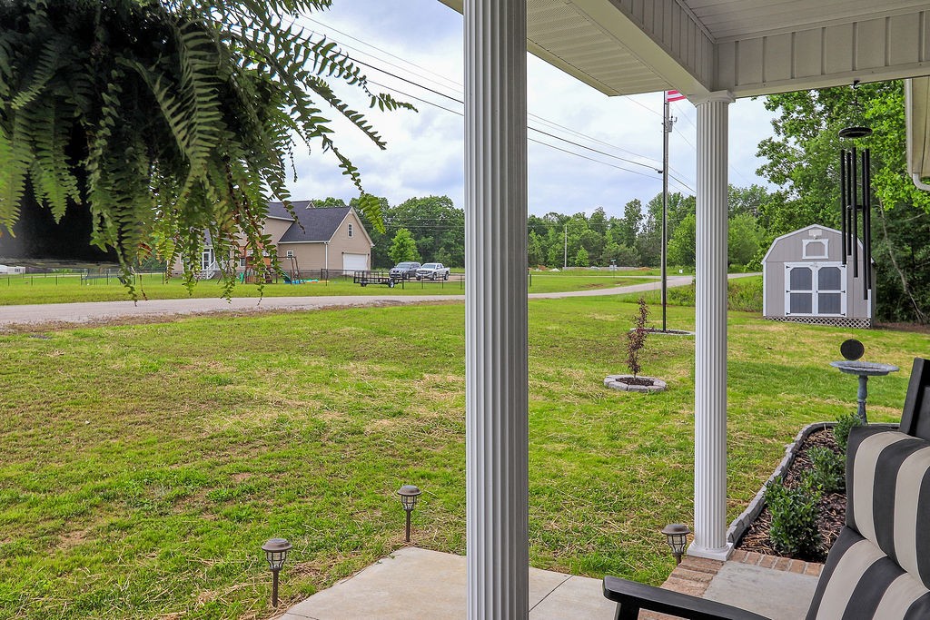 111 Heritage Hills Lane Hohenwald, TN 38462 - Photo 5 of 48 a view of a garden from a window