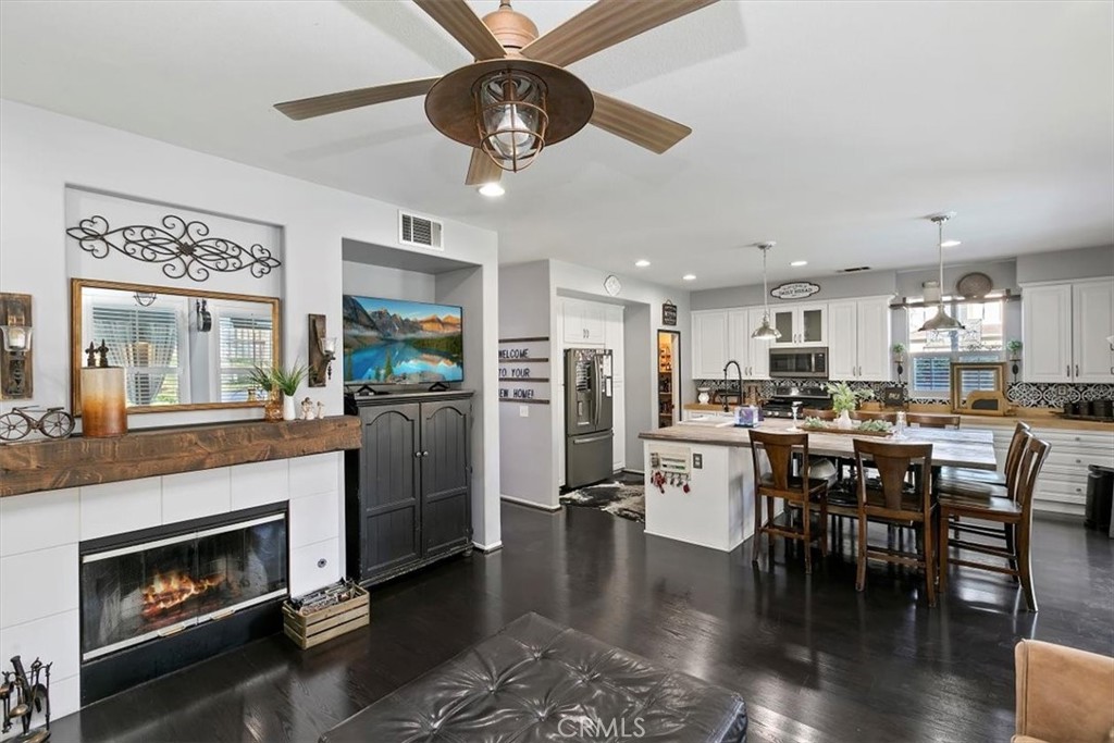 8402 Lindenhurst Street Riverside, CA 92508 - Photo 16 of 52 Open Concept Family Room, Dining and Kitchen
