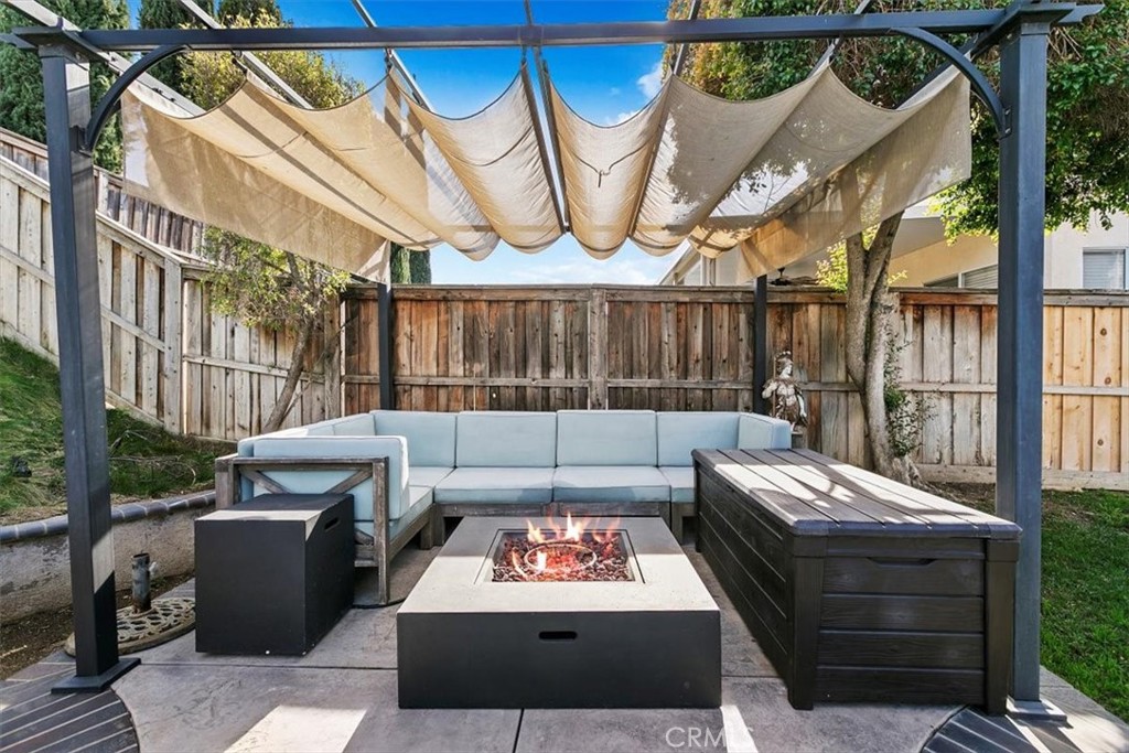 8402 Lindenhurst Street Riverside, CA 92508 - Photo 34 of 52 Gazebo covered Firepit