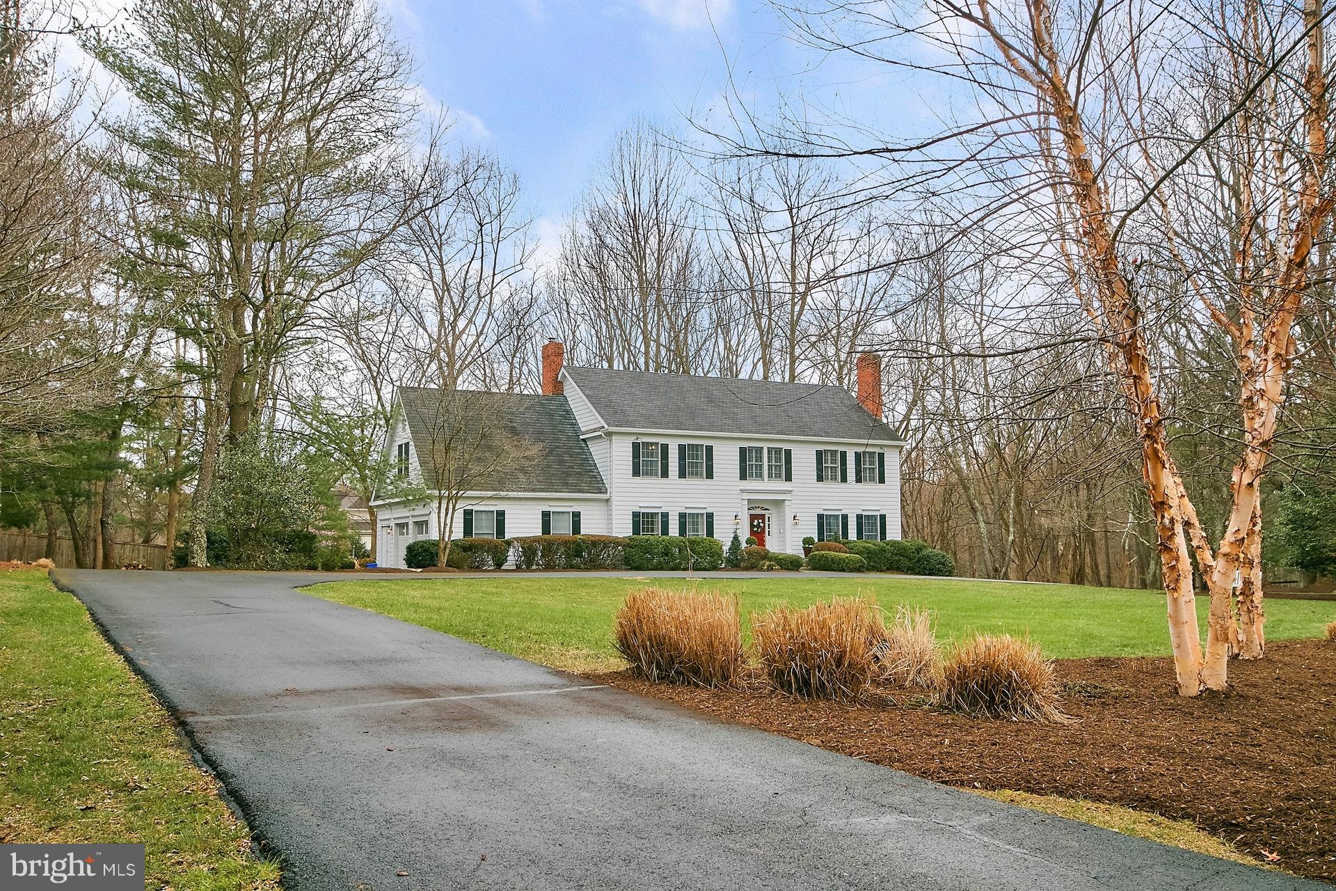 Stately New England style colonial on gorgeous lot
