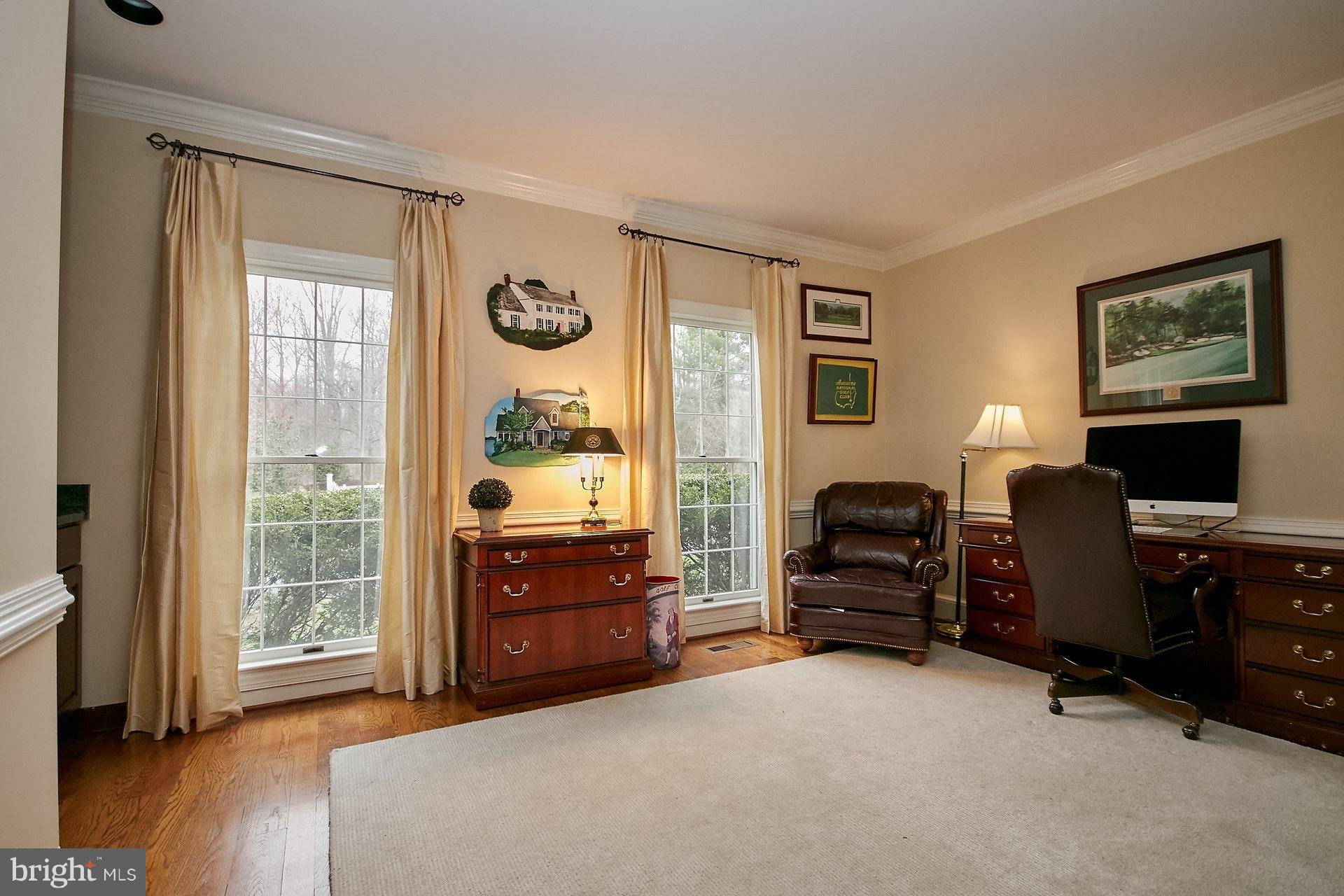 734 Springvale Road Great Falls, VA 22066 - Photo 14 of 30 Wonderful main level study/library/den