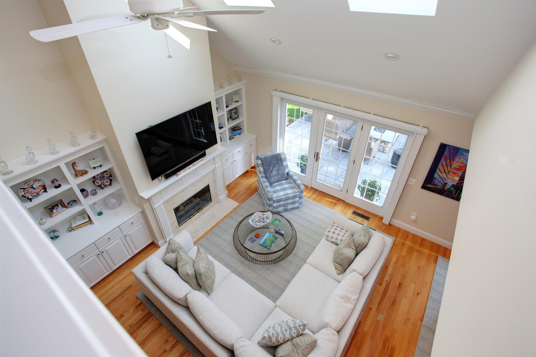 101 Reflection Drive Sandwich, MA 02563 - Photo 10 of 37 a living room with furniture and a flat screen tv