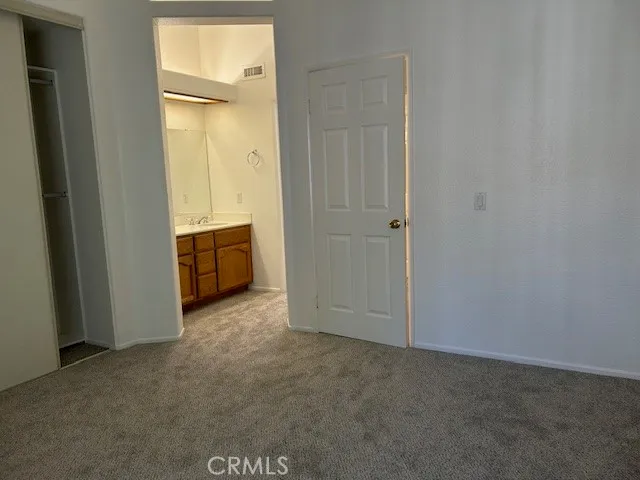 a view of closet area