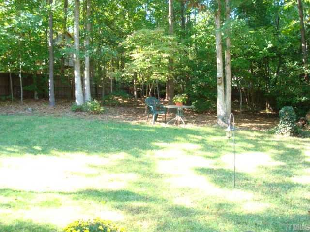 6648 Speight Circle Raleigh, NC 27616 - Photo 4 of 12 Enjoy the privacy this large backyard has to offer. Great area for birdwatching!