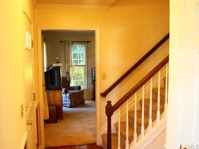 6648 Speight Circle Raleigh, NC 27616 - Photo 5 of 12 Foyer with wood flooring.