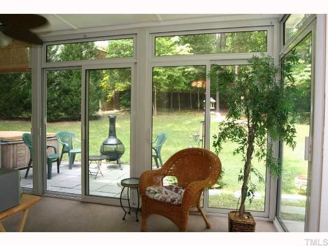 6648 Speight Circle Raleigh, NC 27616 - Photo 9 of 12 Enjoy your morning coffee in your sunroom. A great place to relax day or night.