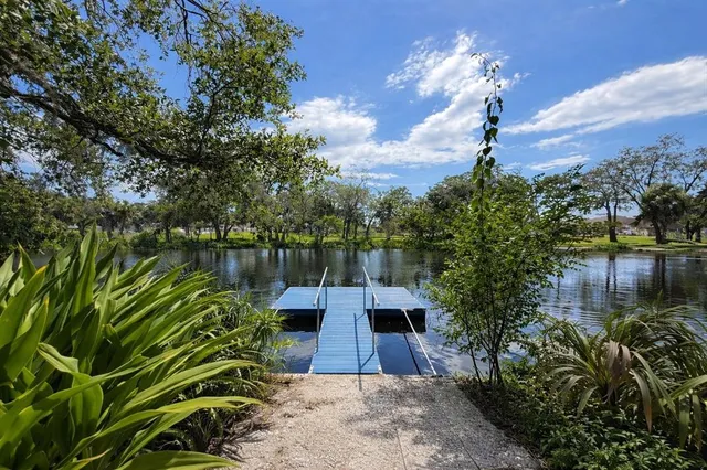 a view of swimming pool with a patio