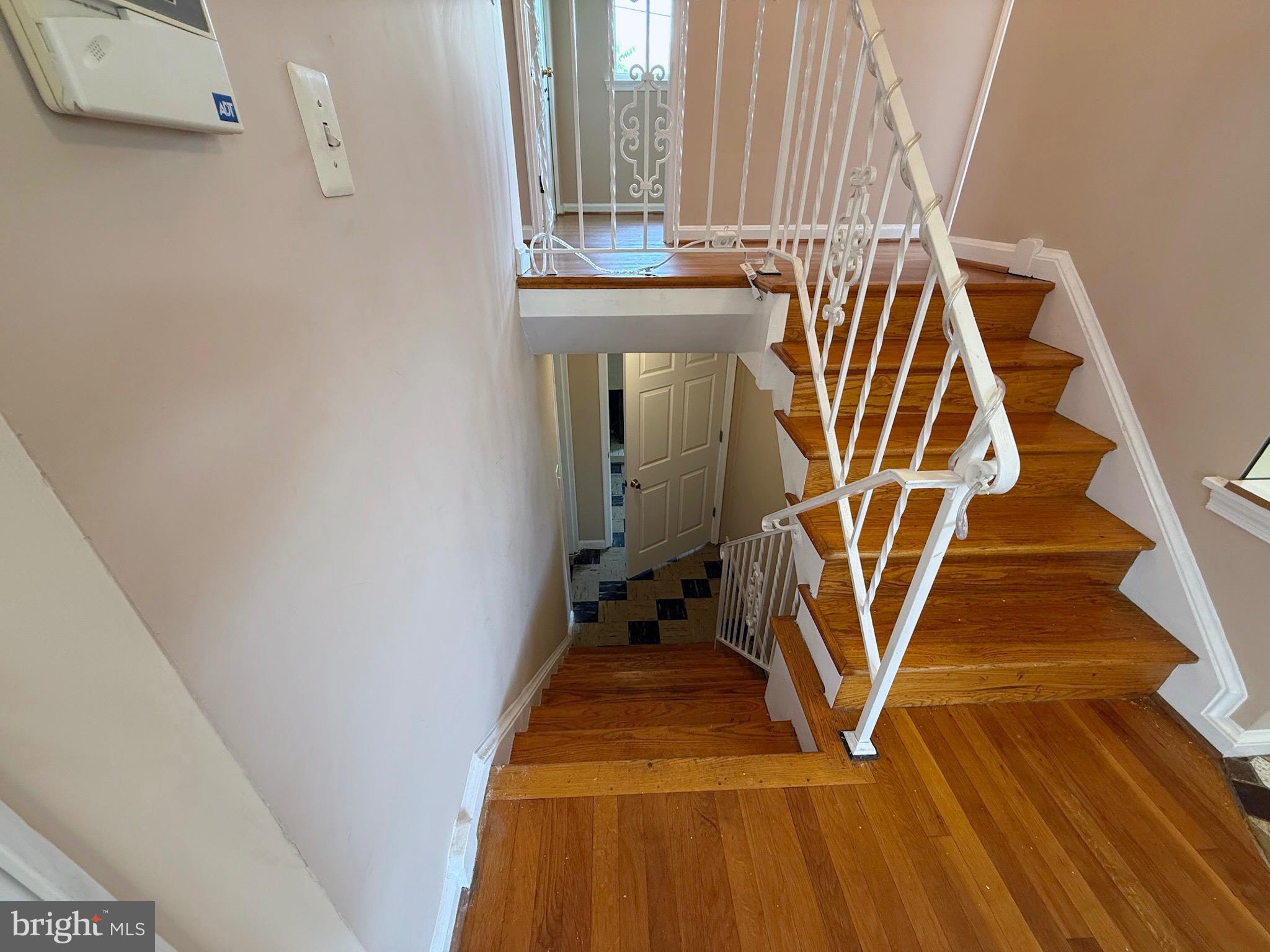 7104 Adelphi Road Hyattsville, MD 20782 - Photo 23 of 35 Split Stairs Leading Down