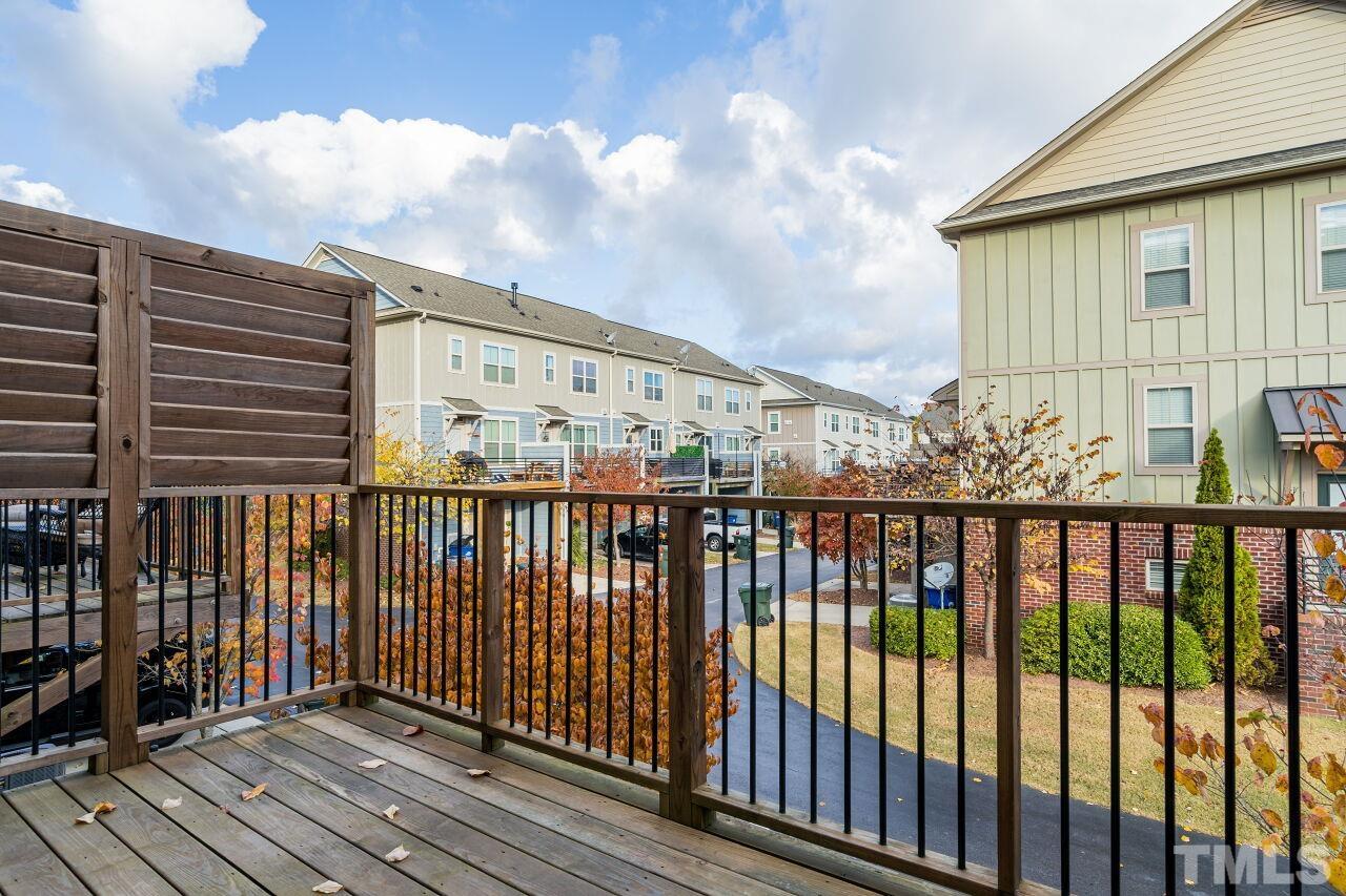 1323 Rodessa Run Raleigh, NC 27607 - Photo 20 of 29 a view of balcony with furniture