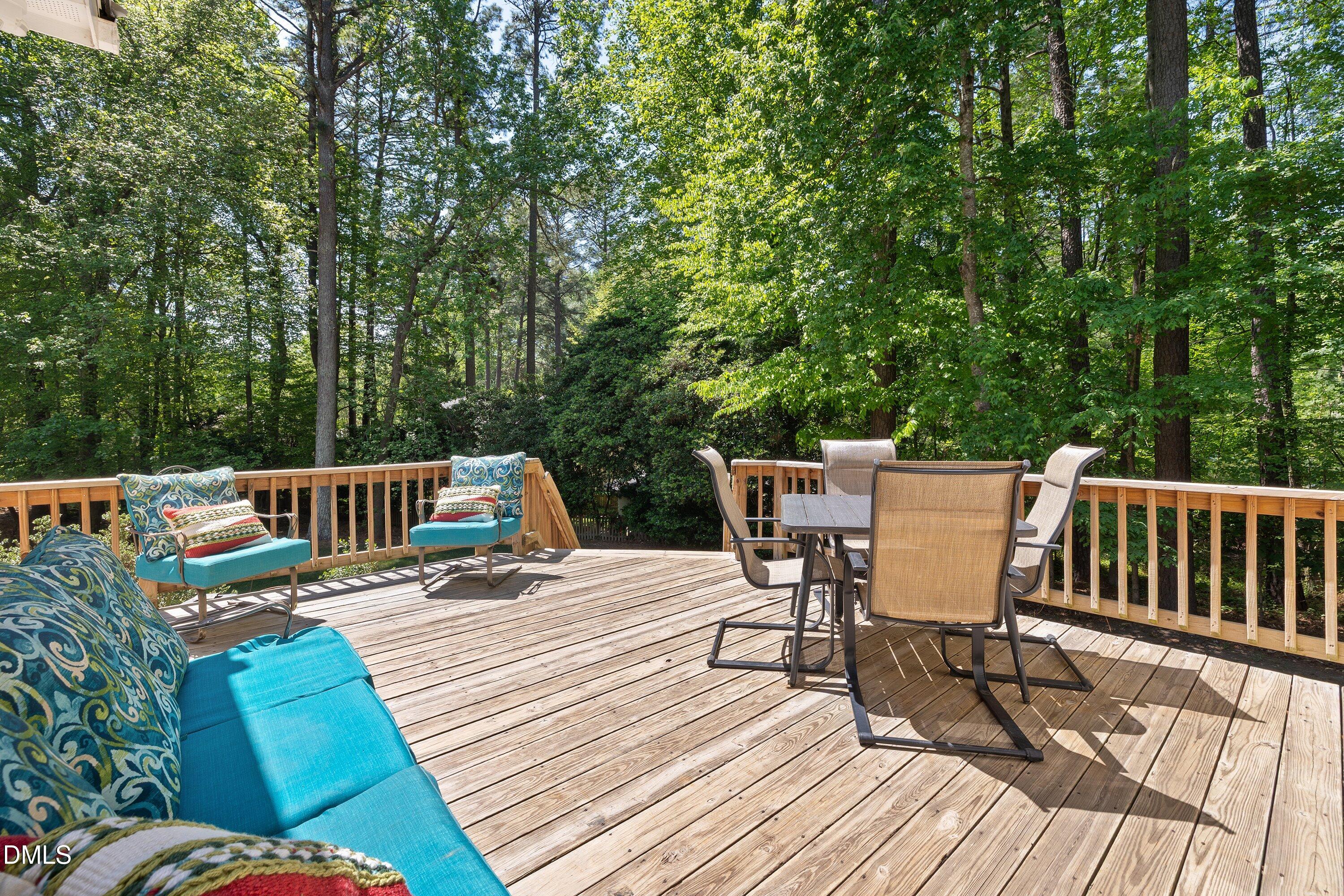 6540 Wynbrook Way Raleigh, NC 27612 - Photo 34 of 47 Back deck.