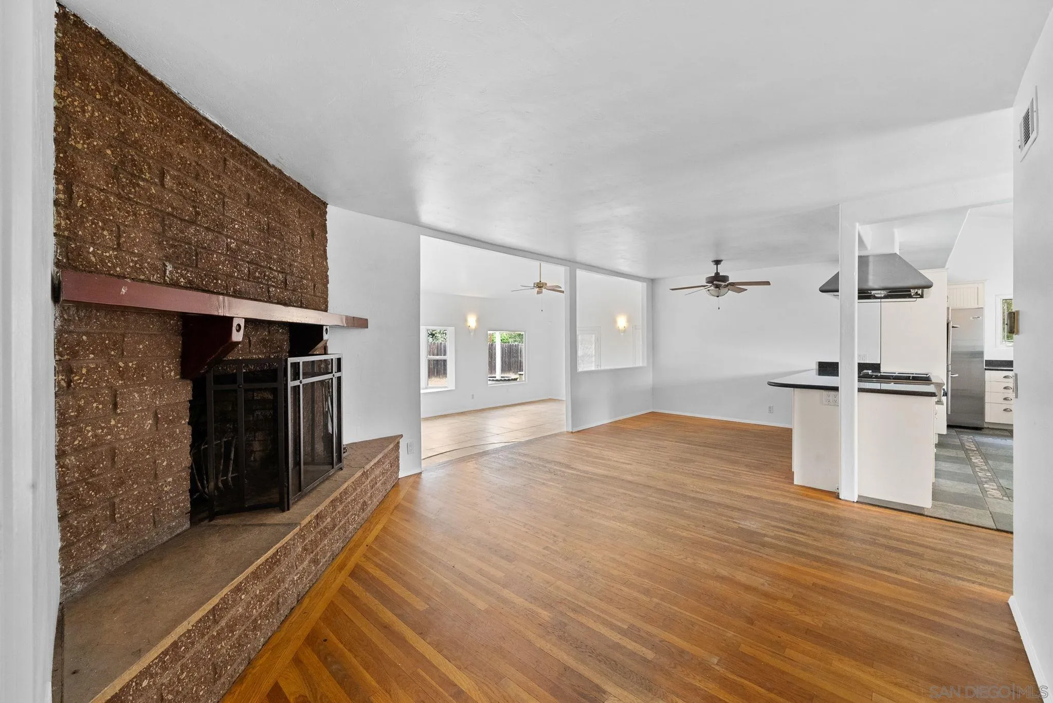 11507 Pinehurst Drive Lakeside, CA 92040 - Photo 13 of 25 a view of empty room with wooden floor