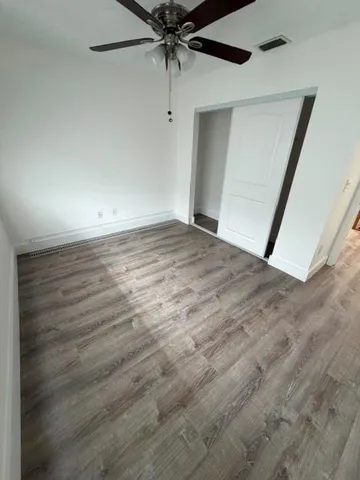 wooden floor in an empty room