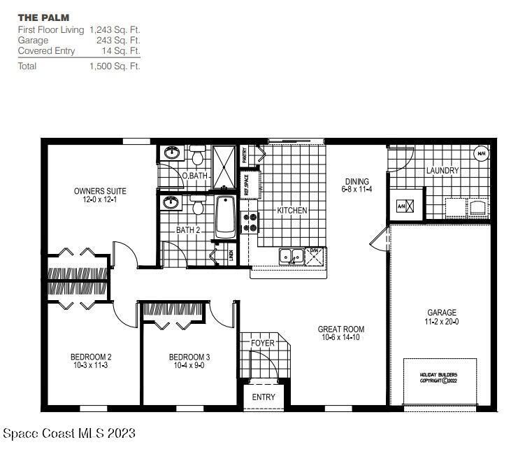 191 Tucson Road Southwest Palm Bay, FL 32908 - Photo 7 of 7 Palm FP