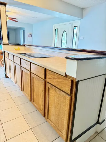 a view of a refrigerator with window