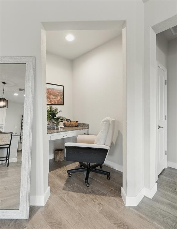 712 Finchley Drive Fort Worth, TX 76247 - Photo 23 of 37 a view of a workspace with furniture