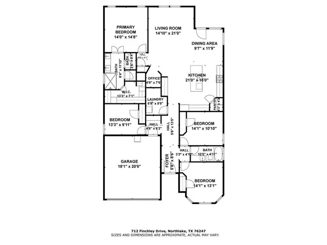 $2,500 | 712 Finchley Drive, Fort Worth, TX 76247