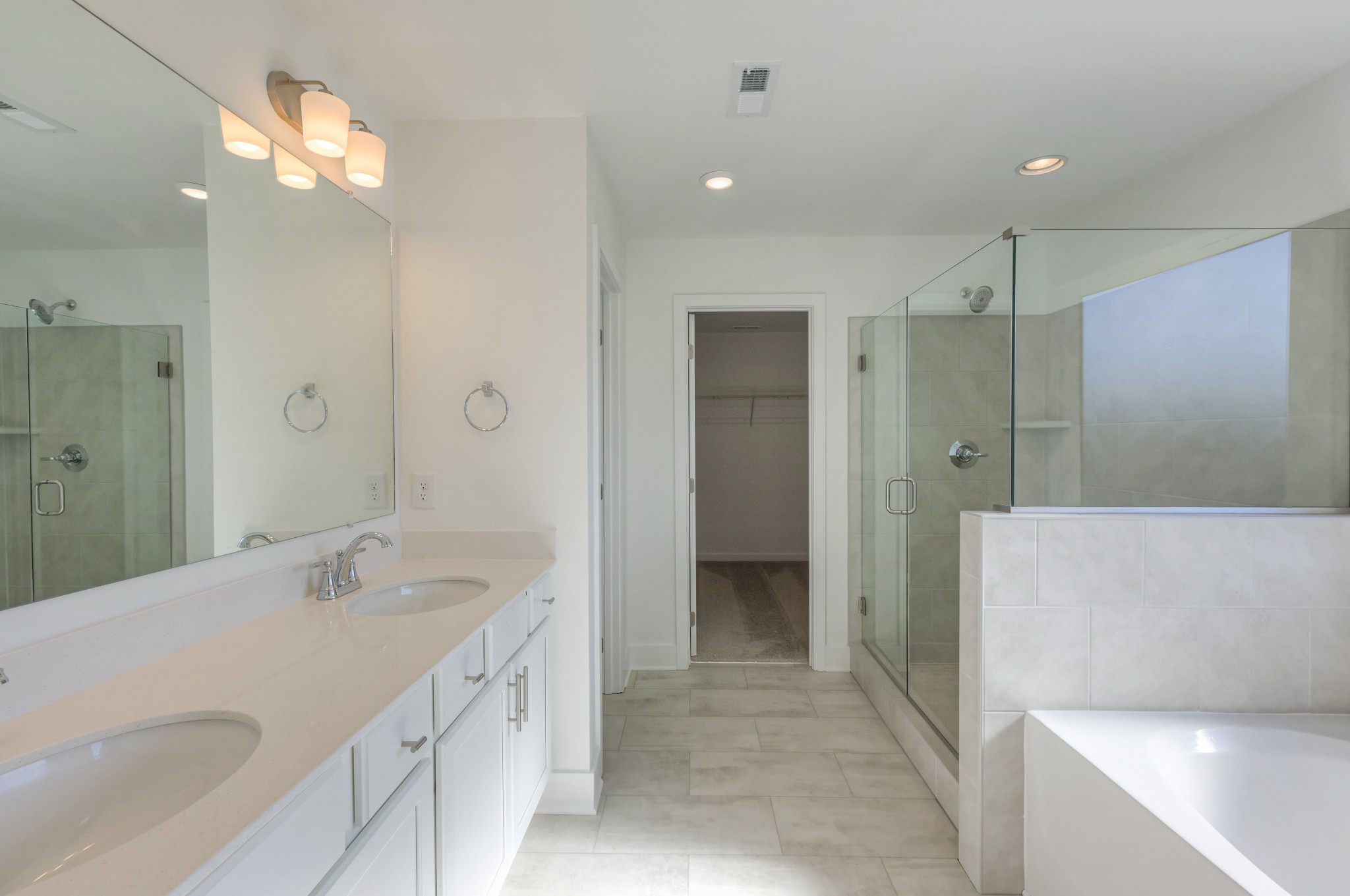 411 Duchess Boulevard, Unit A Gallatin, TN 37066 - Photo 15 of 26 a spacious bathroom with a shower tub double and sink