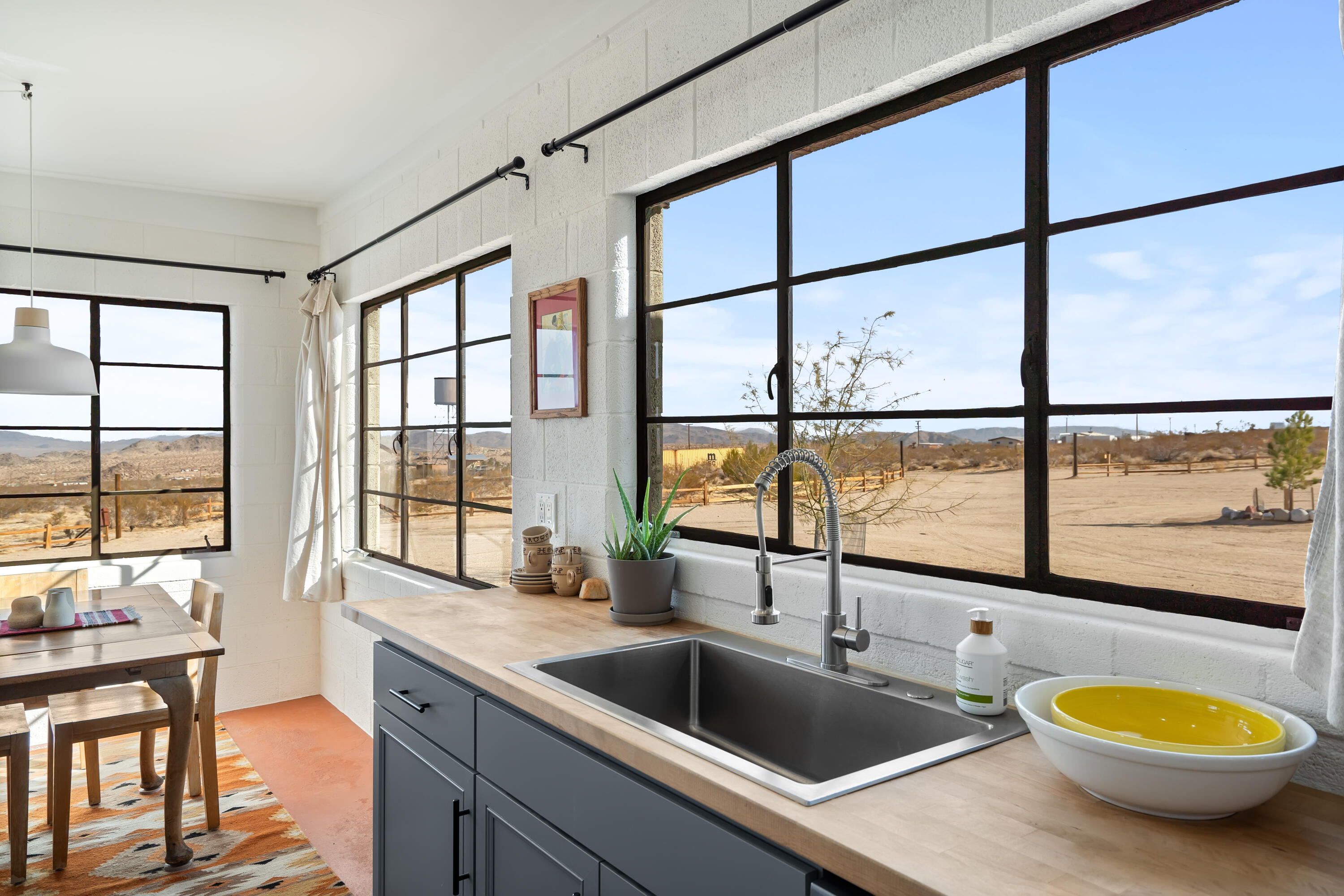 52079 Ocotillo Road Johnson Valley, CA 92285 - Photo 17 of 40 a view of a living room and a window
