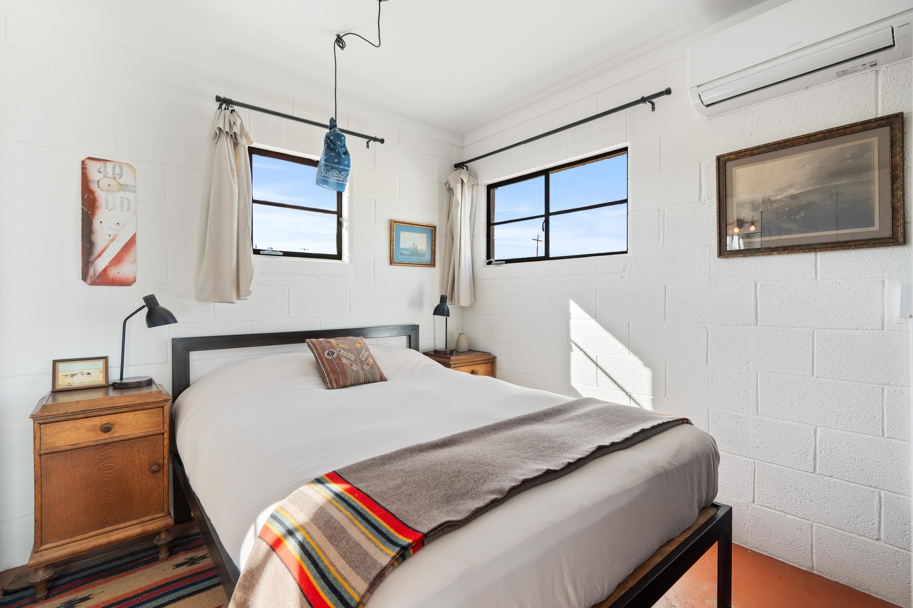 52079 Ocotillo Road Johnson Valley, CA 92285 - Photo 22 of 40 a bedroom with a bed and a dresser