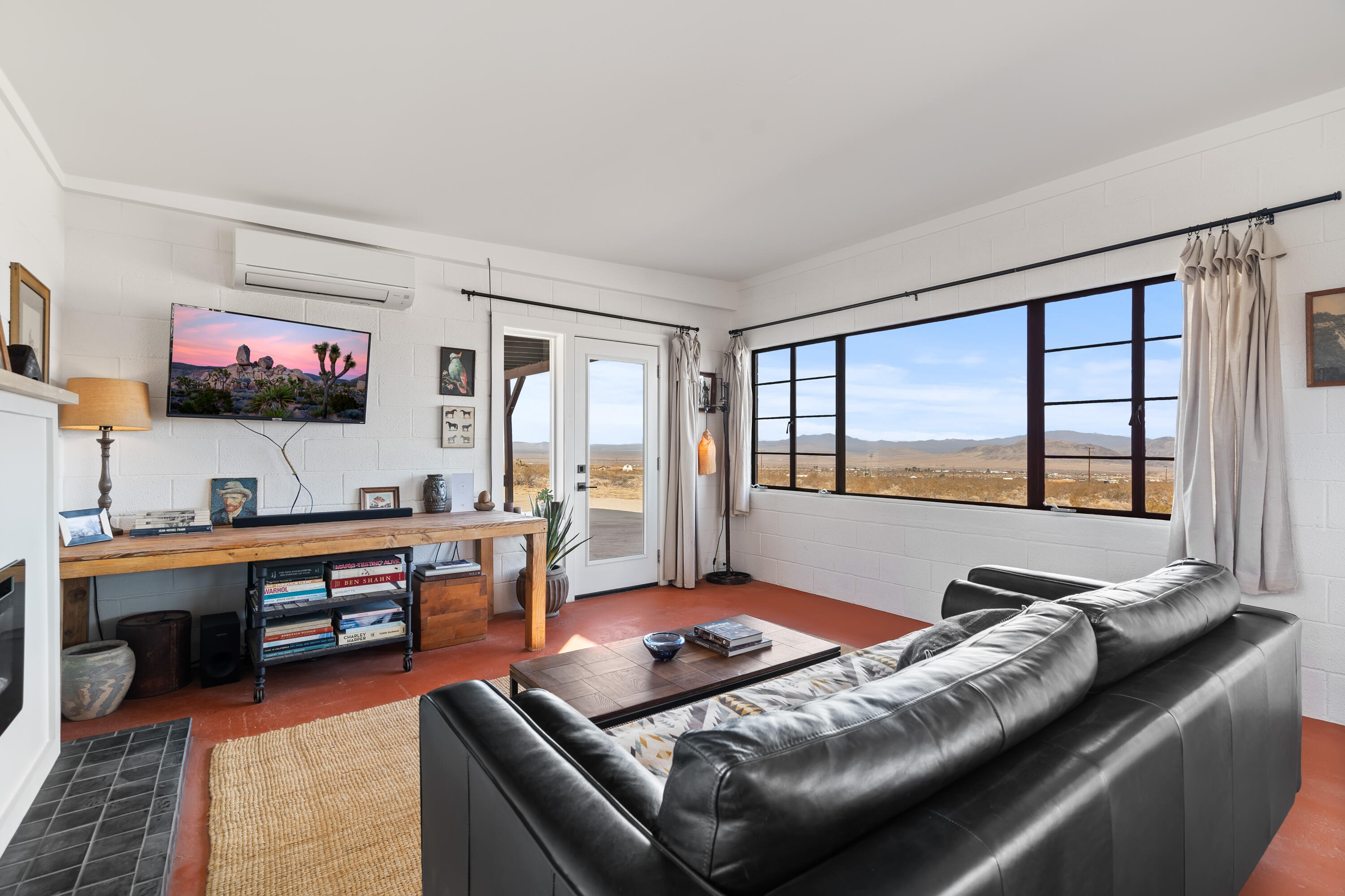 52079 Ocotillo Road Johnson Valley, CA 92285 - Photo 7 of 40 a living room with furniture and a flat screen tv