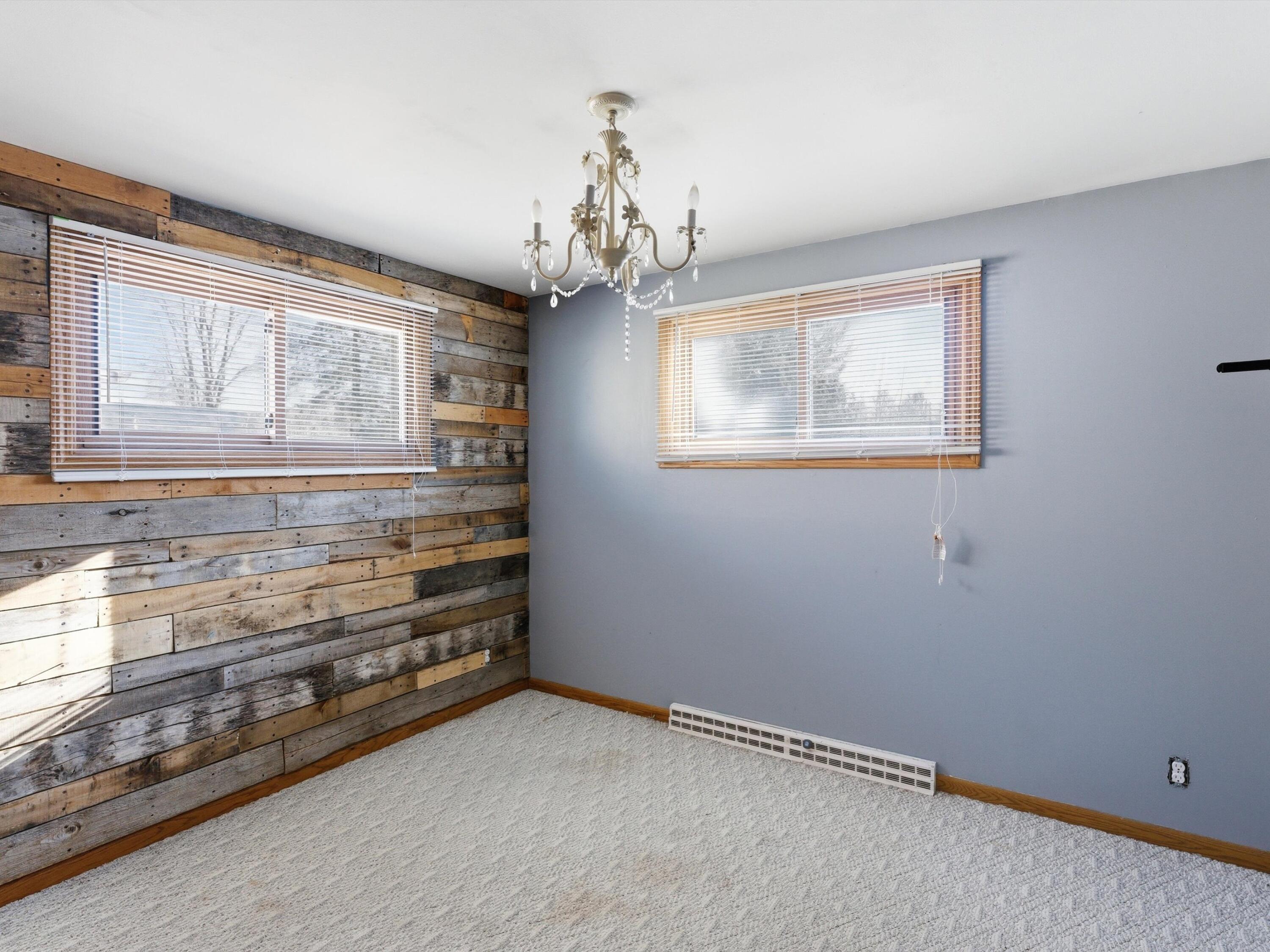 3605 Tannery Road Two Rivers, WI 54241 - Photo 15 of 24 With custom design wood accent wall