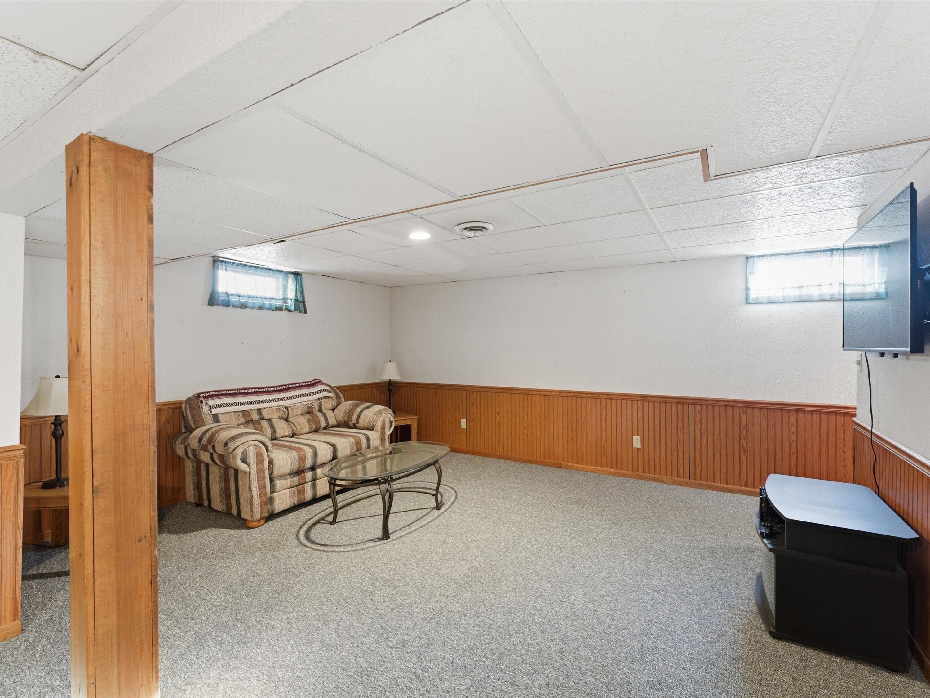 3605 Tannery Road Two Rivers, WI 54241 - Photo 19 of 24 Finished basement rec room