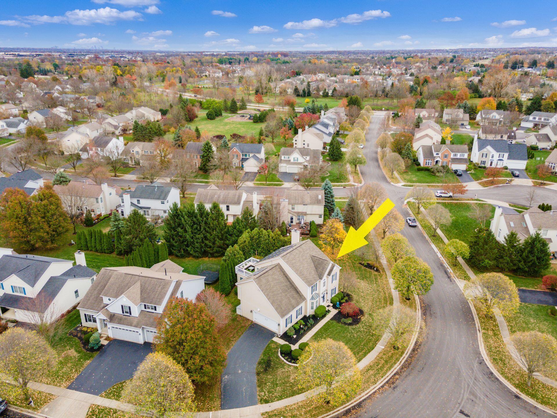 5860 Sandy Rings Lane Dublin, OH 43016 - Photo 67 of 70 Aerial 3