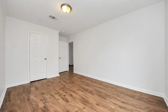 a view of empty room