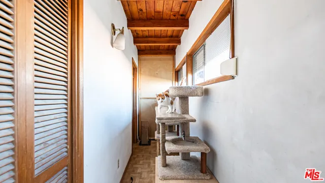 a view of a house with a street