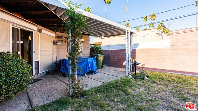 a view of a small house