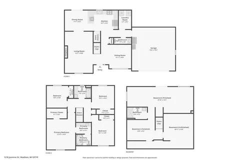 $525,000 | 1218 Jasmine Drive, Madison, WI 53719