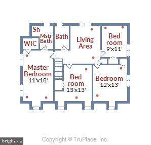 8546 Stonewall Road Manassas, VA 20110 - Photo 32 of 32 Floor Plan - Upper