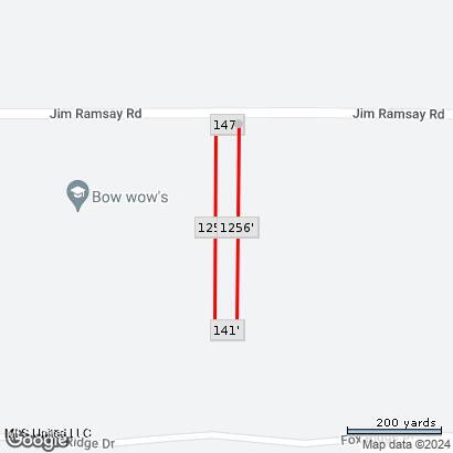 11413 Jim Ramsay Road Vancleave, MS 39565 - Photo 35 of 35 Lot Dimensions