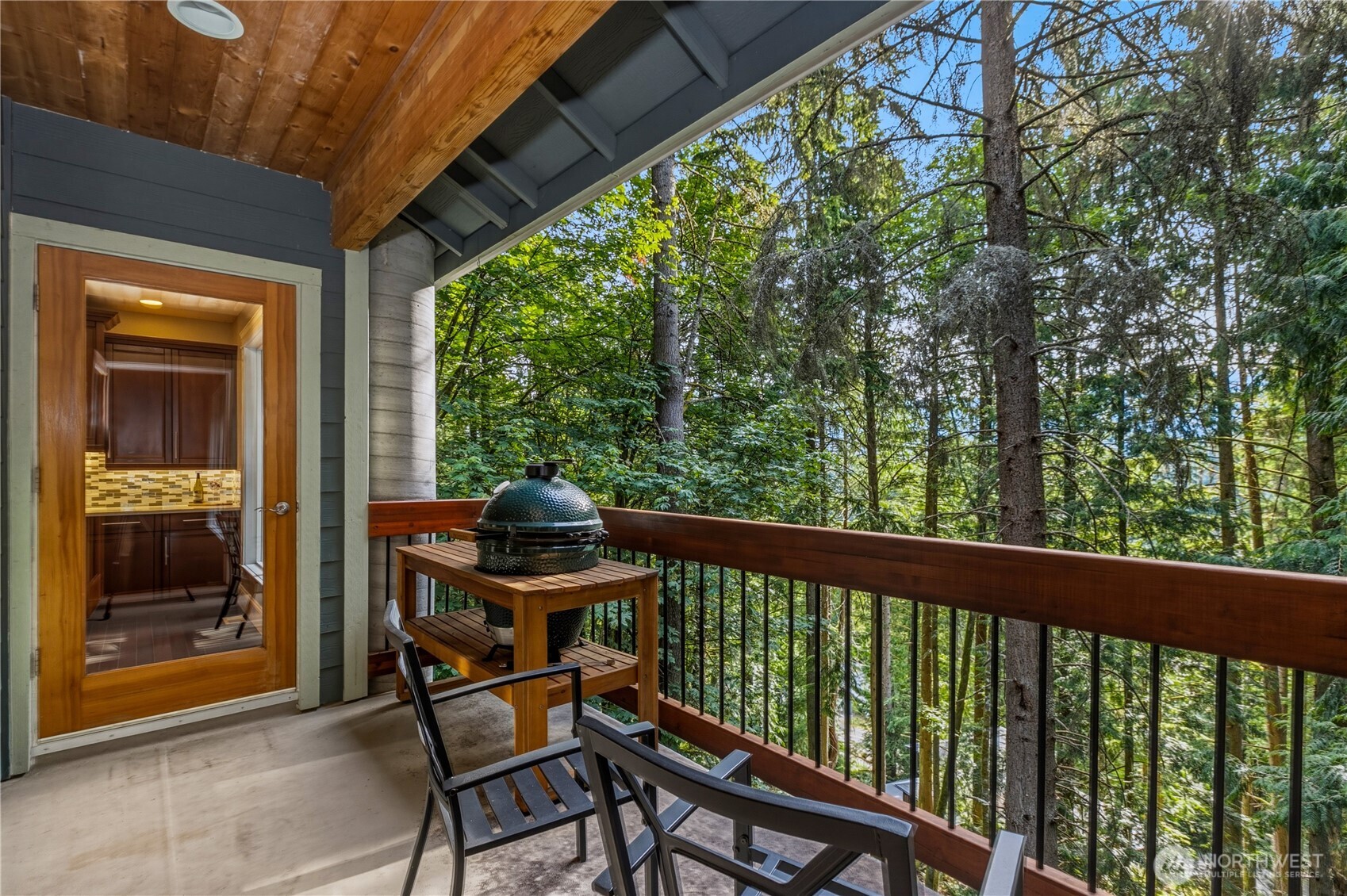 45 Cascade Lane Bellingham, WA 98229 - Photo 13 of 40 a view of a balcony with chairs