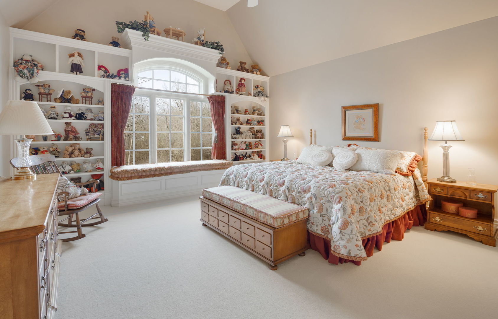 33W551 Hub Road Wayne, IL 60184 - Photo 45 of 59 a spacious bedroom with a bed and a large window