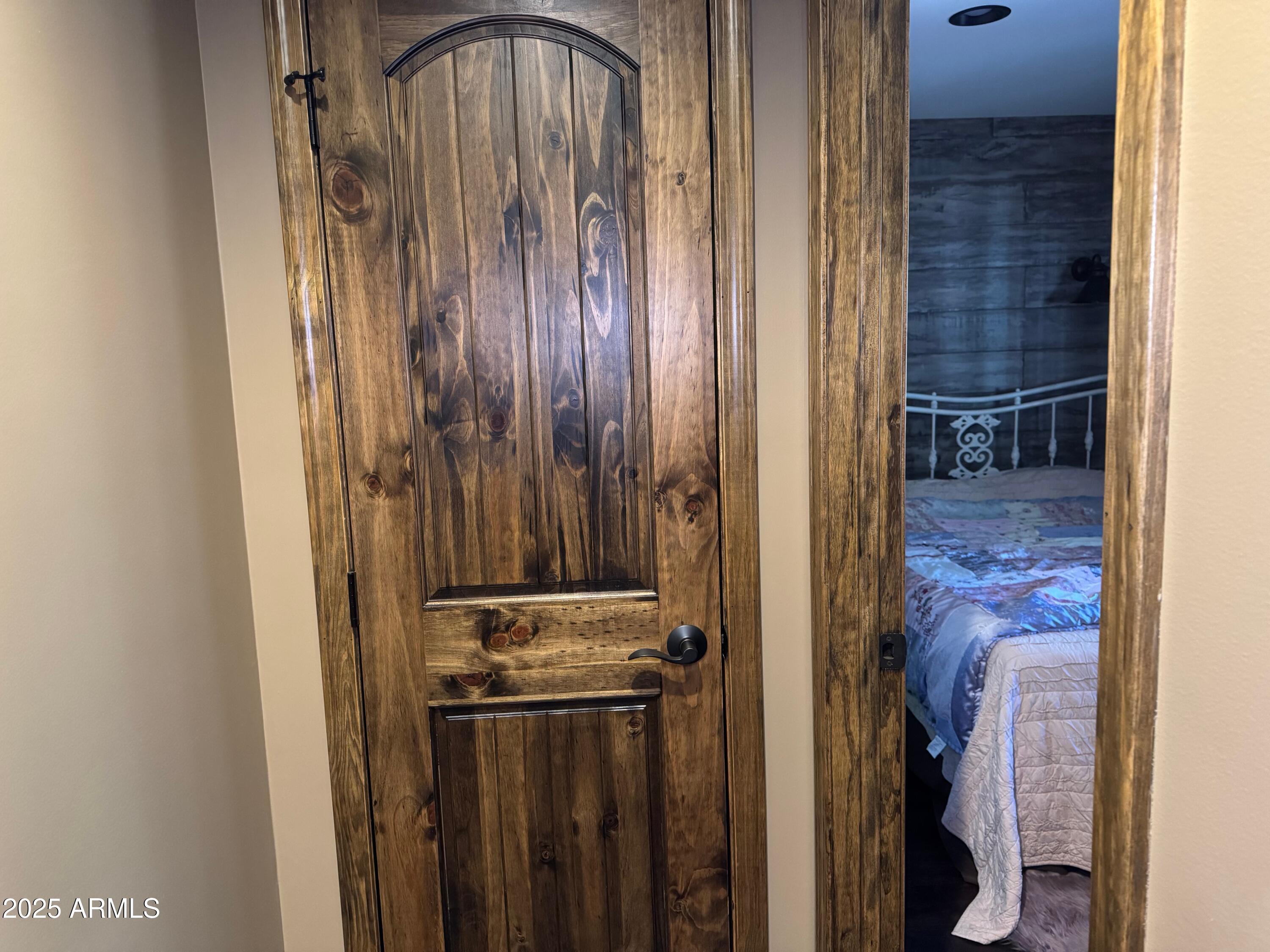 3998 Bloody Basin Road Pine, AZ 85544 - Photo 51 of 71 a view of a hallway with wooden floor