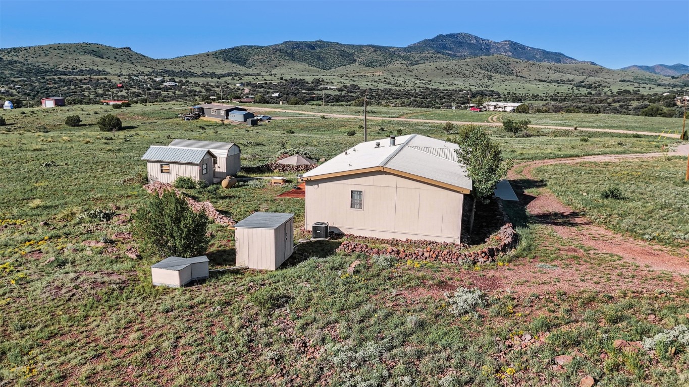 106 Ridge Line Drive Fort Davis, TX 79734 - Photo 35 of 39 an aerial view of a house with a yard