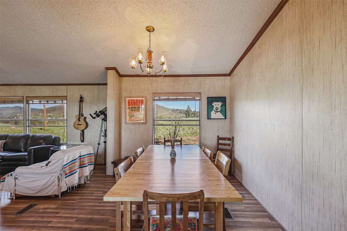106 Ridge Line Drive Fort Davis, TX 79734 - Photo 10 of 39 a view of a dining room with furniture window and outside view