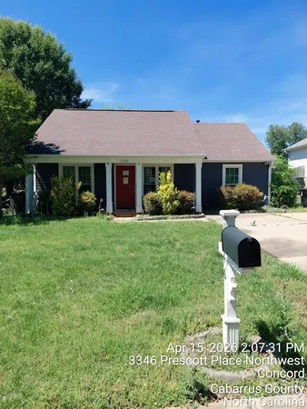 $251,000 | 3346 Prescott Place Northwest, Concord, NC 28027