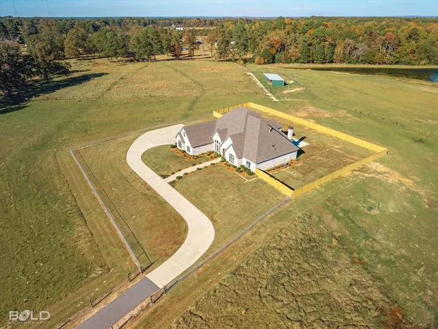 a view of a lake with a outdoor space