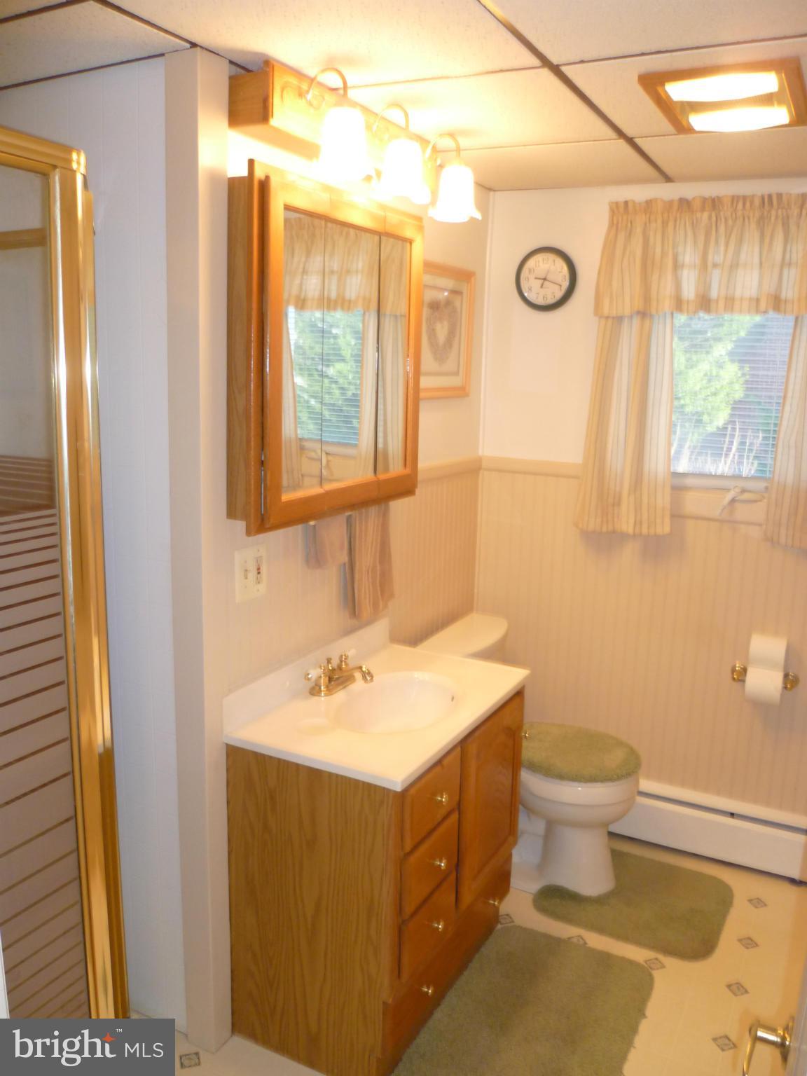 2305 Harford Road Fallston, MD 21047 - Photo 24 of 30 a bathroom with a sink a toilet and a mirror