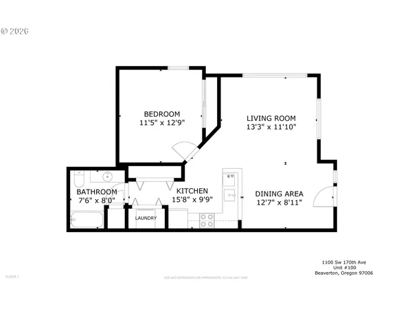 $235,000 | 1100 Southwest 170th Avenue, Unit 100, Beaverton, OR 97003