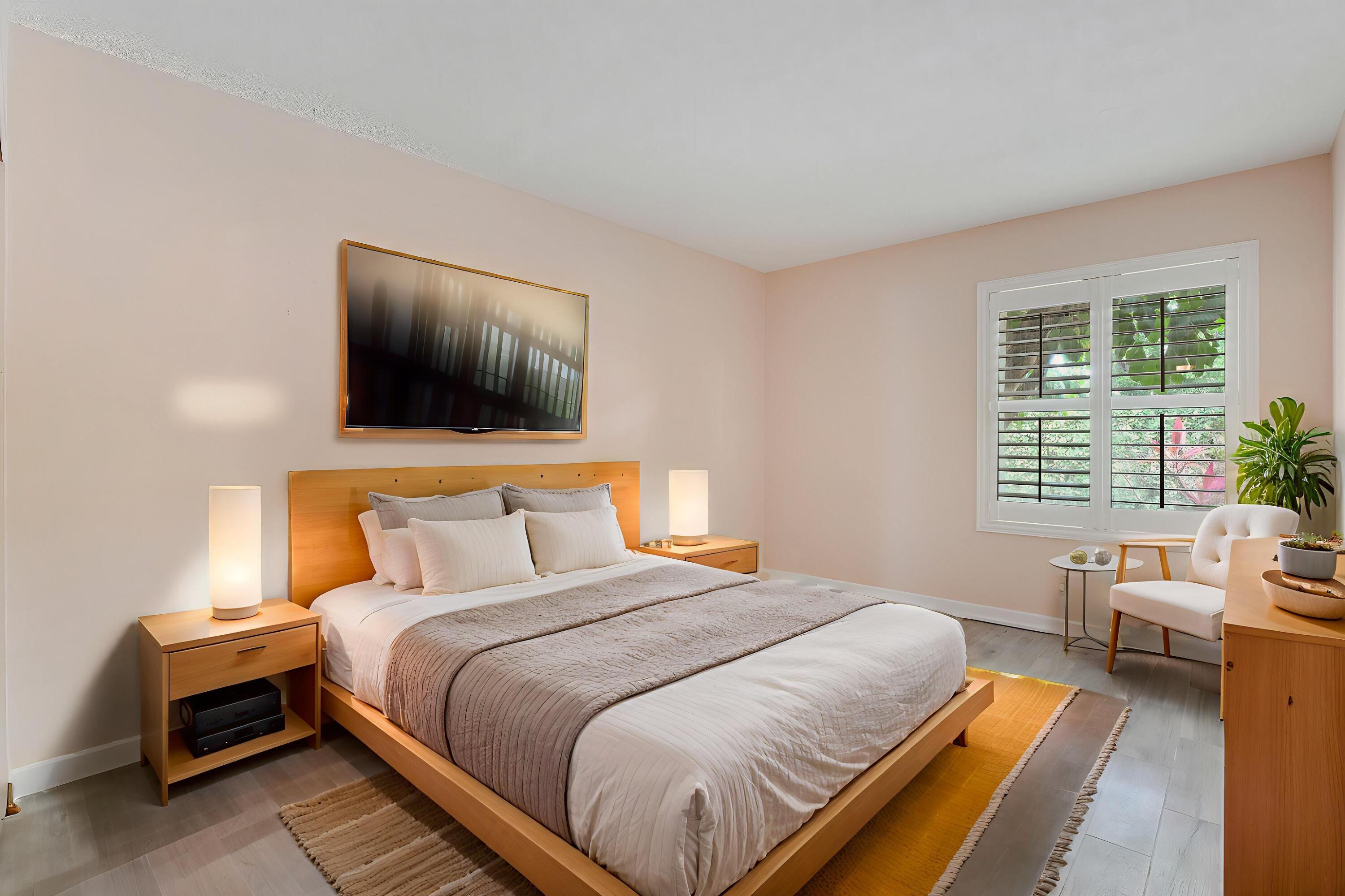 150 Pineview Road, Unit K4 Jupiter, FL 33469 - Photo 13 of 14 150-Pineview-BR-2 - Bedroom - Virtual S