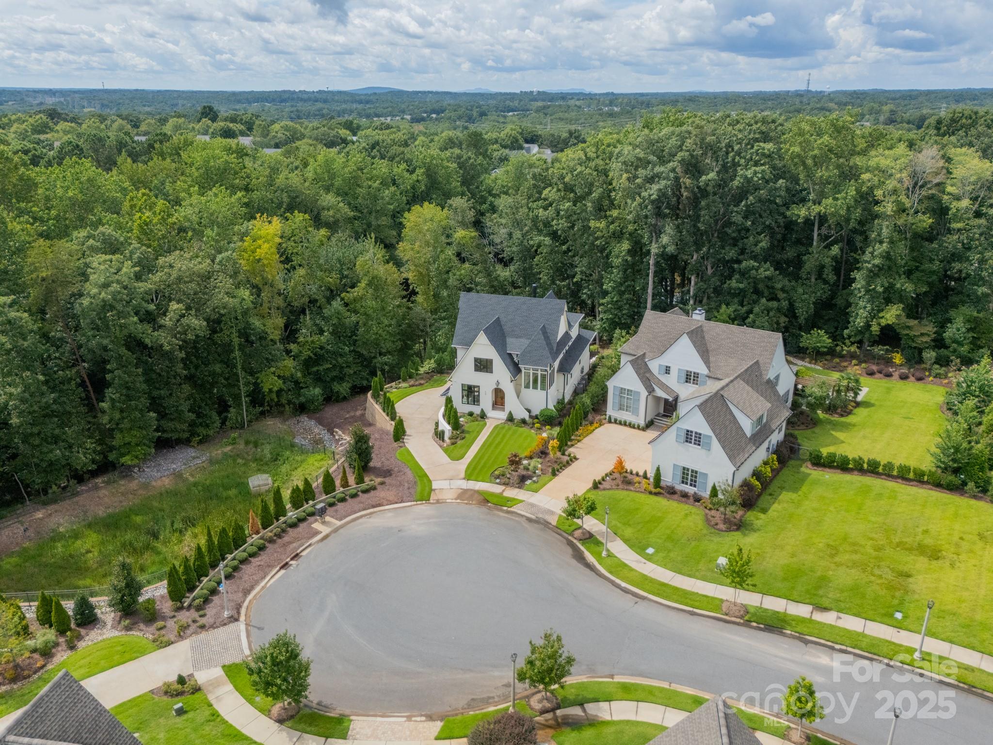 430 Bramble Way Fort Mill, SC 29708 - Photo 44 of 45 an aerial view of a house with garden space and street view