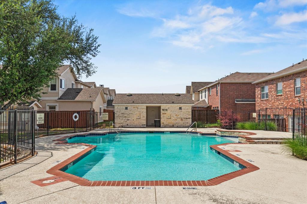 706 South Jupiter Road, Unit 1101 Allen, TX 75002 - Photo 28 of 31 a view of a house with a yard porch and sitting area