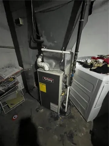 a view of storage and utility room